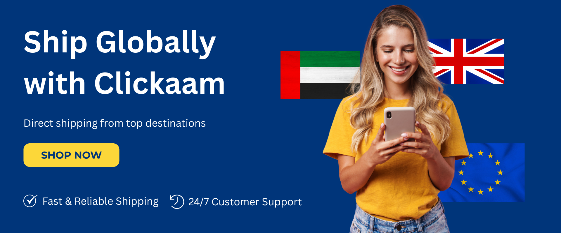 Clickaam Banner