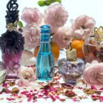 still life, roses, perfume, bottles, fragrance, rose petals, perfume, perfume, perfume, perfume, perfume