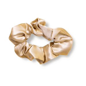 Gold Hair Scrunchie