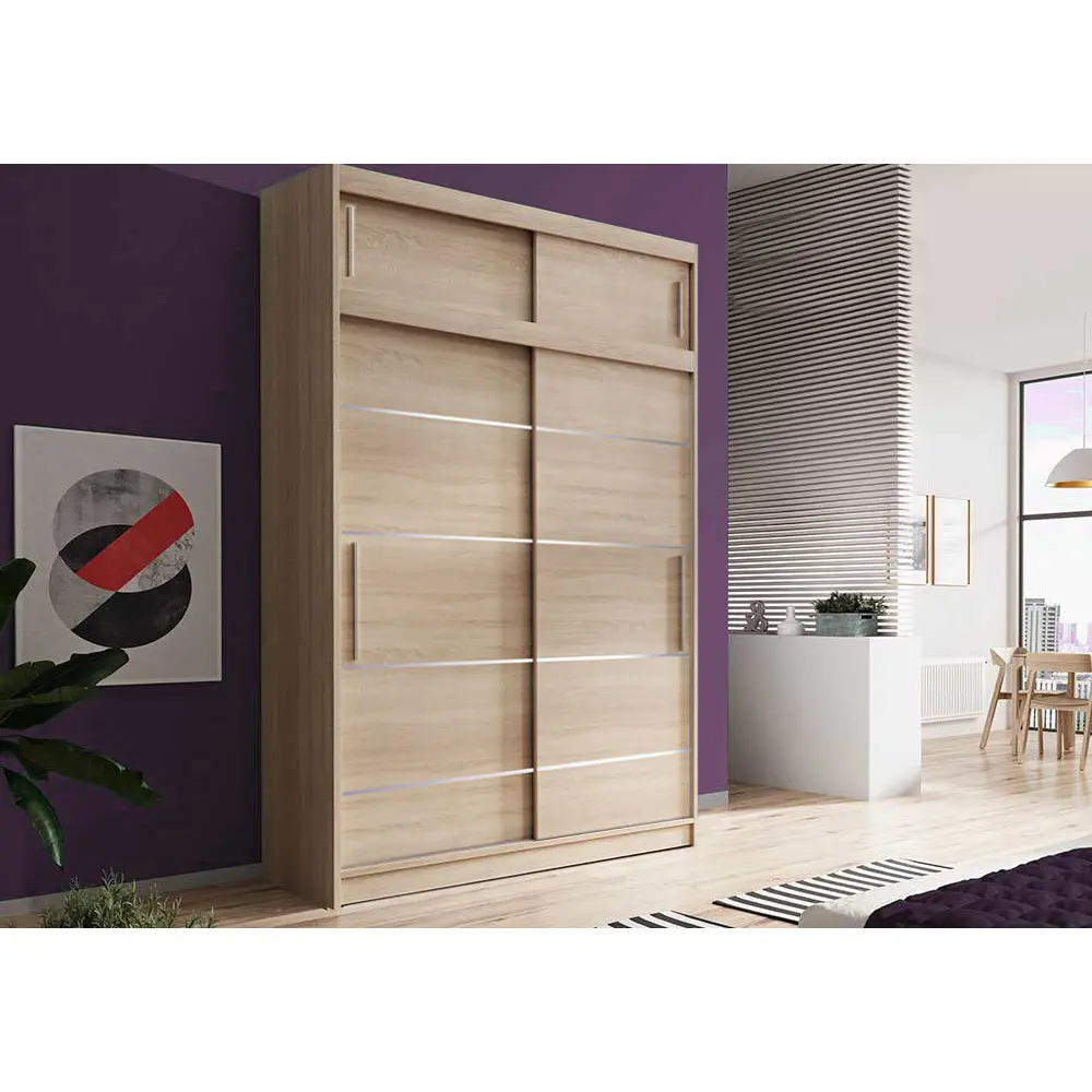 Wardrobe and Extension Sliding Doors VISTA06 Hanging Rail - Image 3