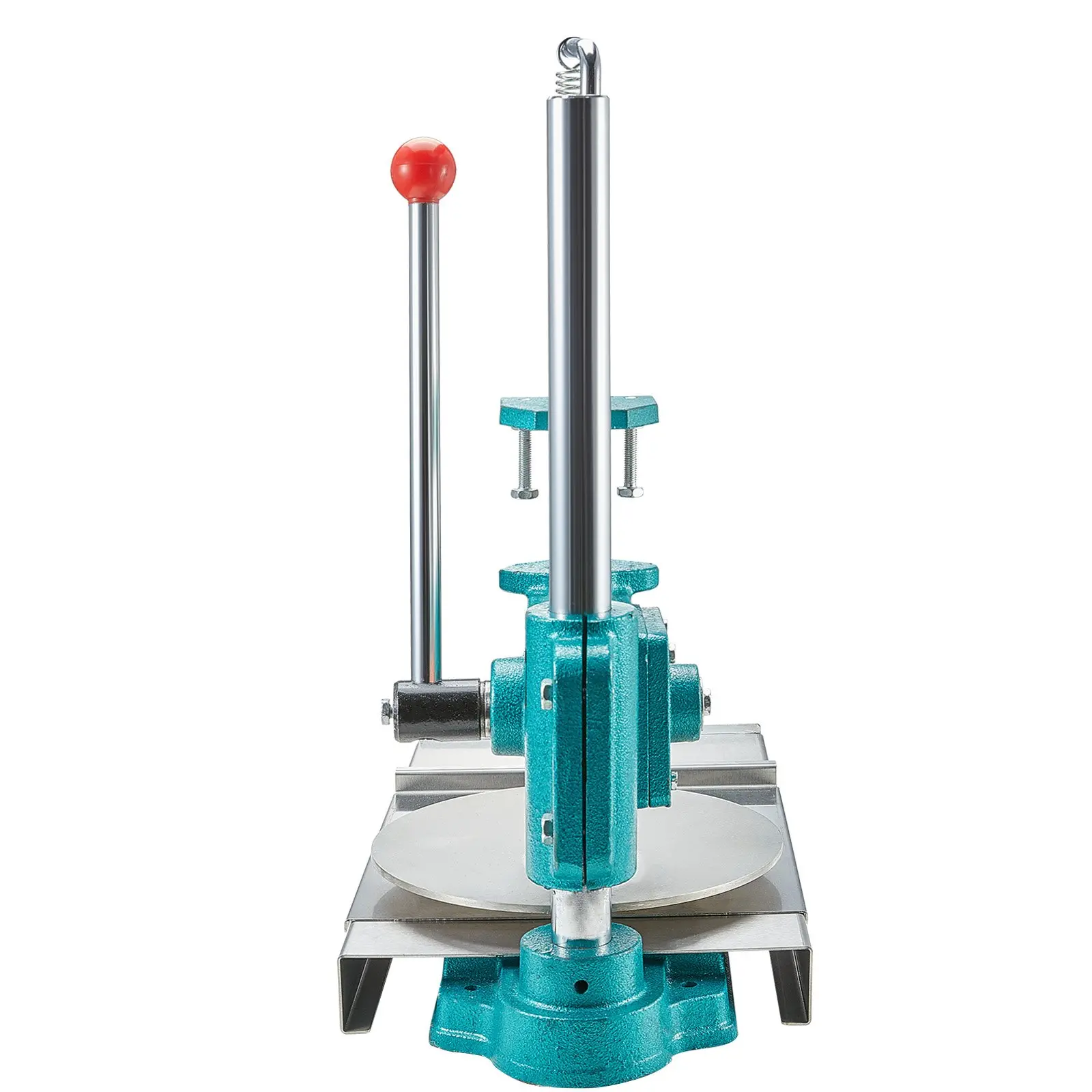 VEVOR Manual Pizza Dough Press Machine, 9.5inch/24cm Household Pizza Pastry, Stainless Steel Pizza Presser, Commercial Chapati Sheet Pizza Crust Press Plate, Height Adjustable Pizza Forming Machine - Image 9
